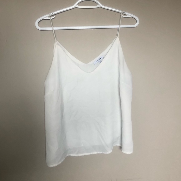 White chiffon tank - Picture 1 of 1